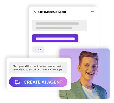 SalesCloser AI Agent Interface